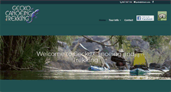 Desktop Screenshot of geckocanoeing.com.au
